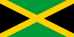 Vlag Jamaica - 100x150cm Spun-Poly